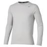Mizuno Core Impulse Long Sleeve Tee Vapor Silver